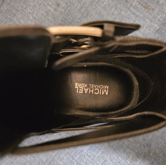 MICHAEL Michael Kors Black Ankle Boots - Picture 7 of 9